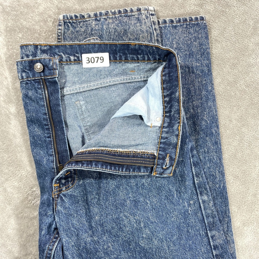 Vtg Levi's 505 Jeans Mens 34x31 Blue Acid Wash Orange Tab Straight Leg Vintage
